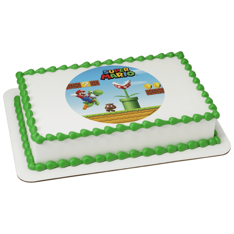 Super Mario™ Mushroom Kingdom Cake
