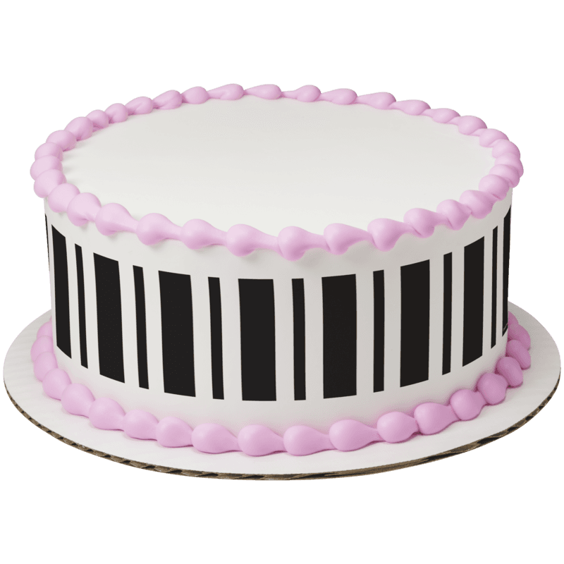 Classic Stripes Cake