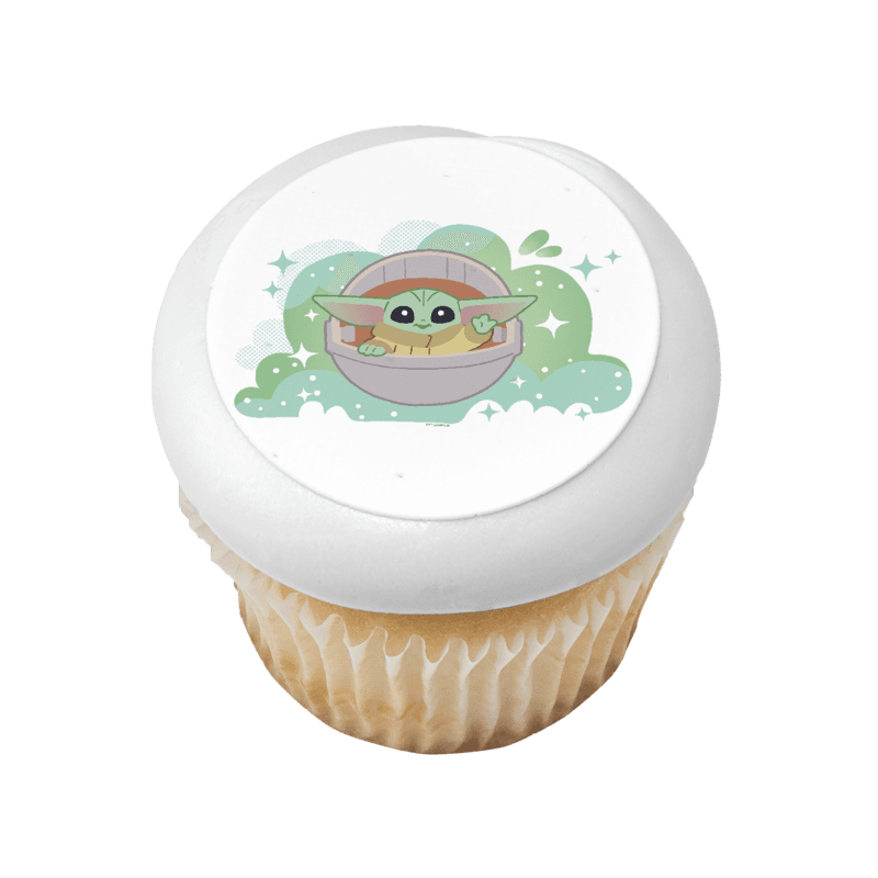 STAR WARS™ The Mandalorian Come to the Cute Side Cupcake