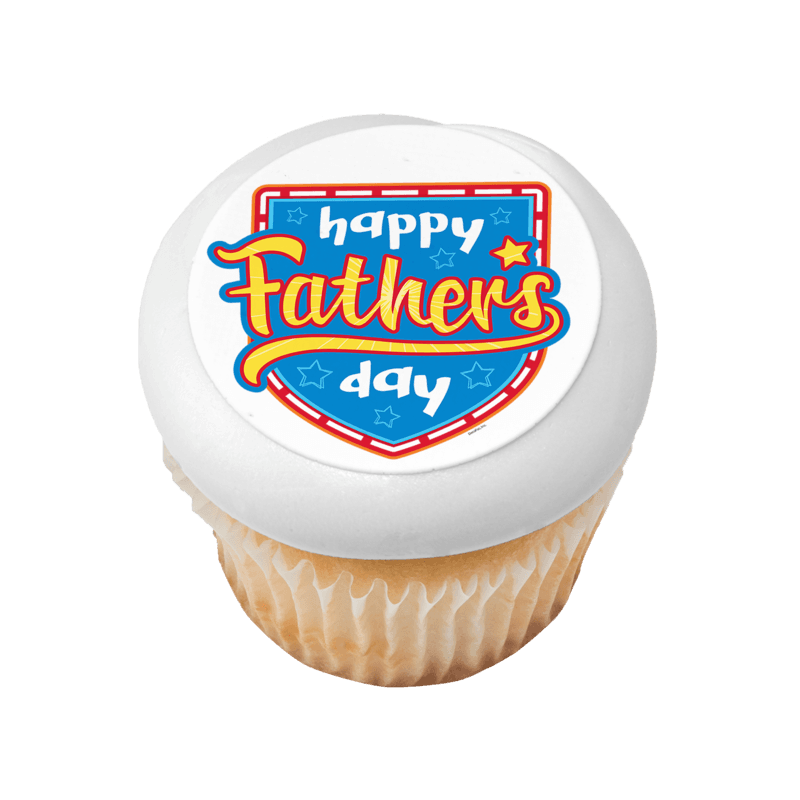 Happy Father's Day Hero Cupcake