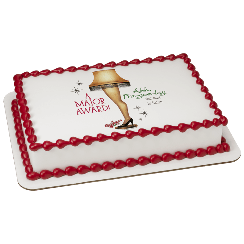 A Christmas Story Fra-gee-lay Cake
