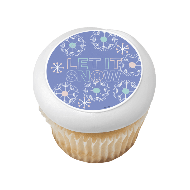 Let It Snow Cupcake