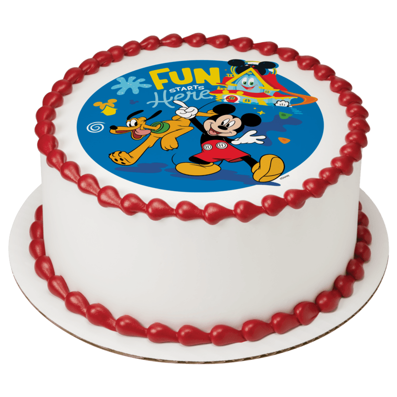 Disney Mickey Mouse Funhouse Fun Starts Here! Cake