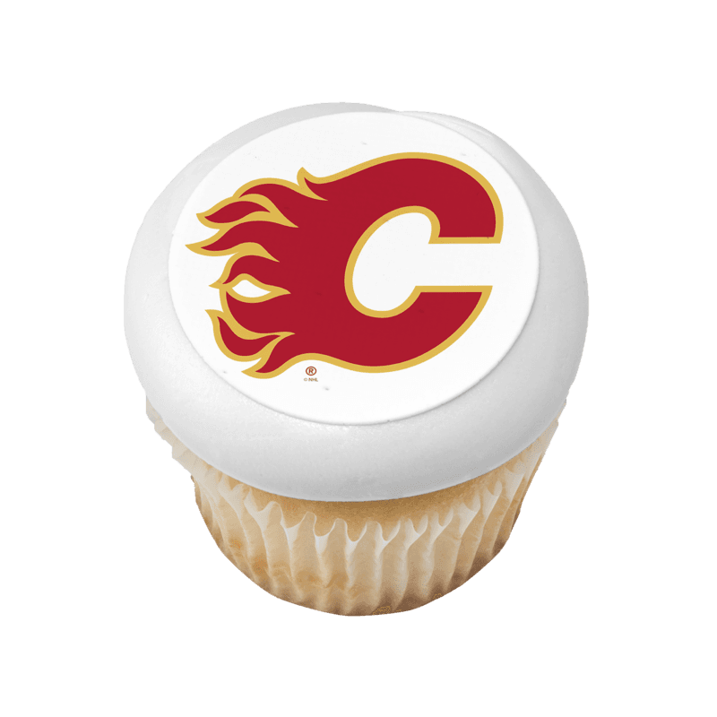 NHL® Calgary Flames® Cupcake