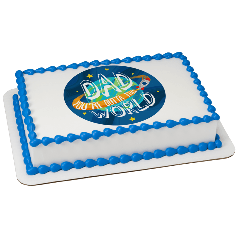 Outta This World Dad Cake