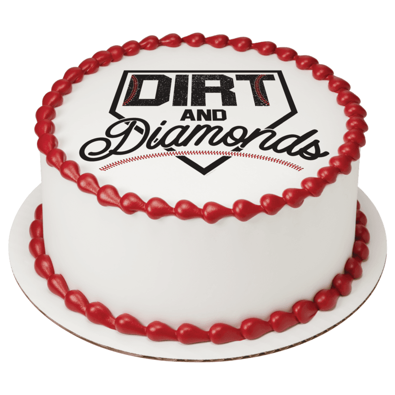 Dirt And Diamonds Cake
