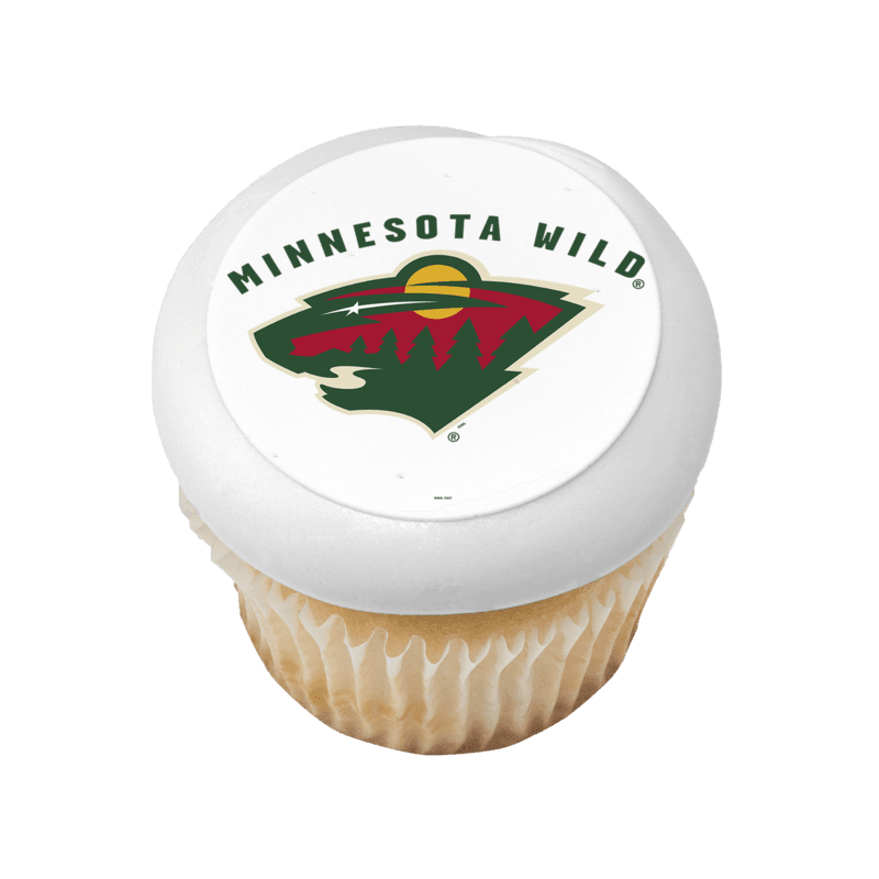 NHL® Minnesota Wild® Cupcake
