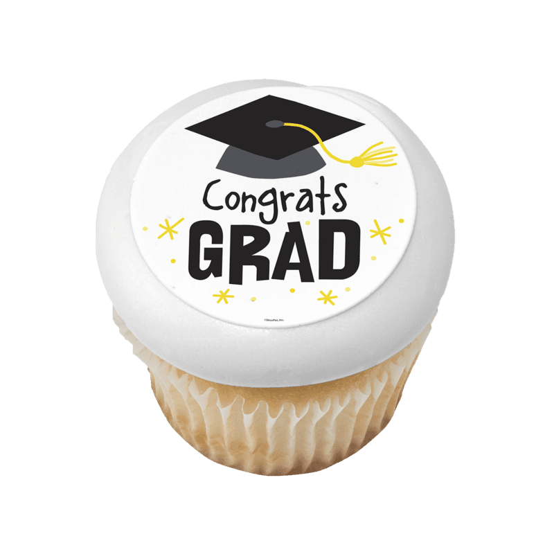 Congrats Grad Cupcake
