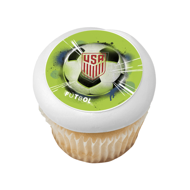 U.S. Soccer Fútbol  Cupcake
