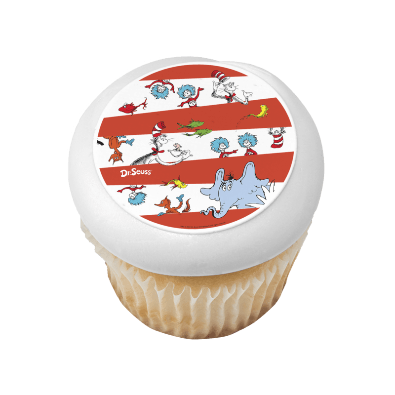 Dr. Seuss Cupcake