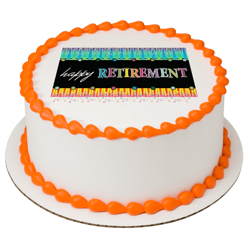 Happy Retirement Cake