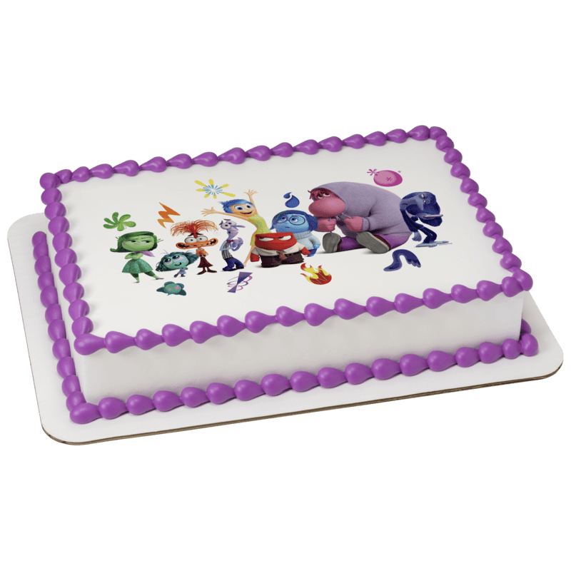 Disney and Pixar's Inside Out 2 You Belong Cake