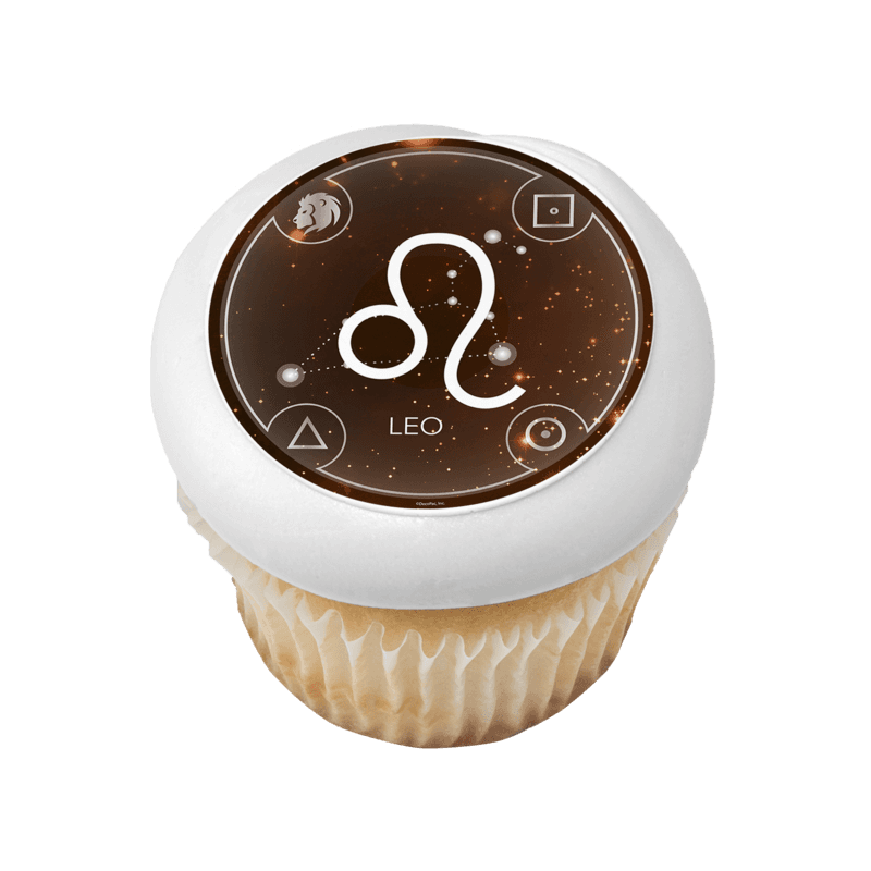 Zodiac Leo Cupcake