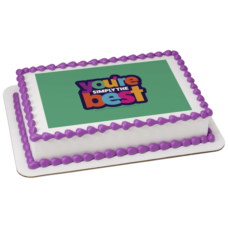 You're Simply The Best Cake
