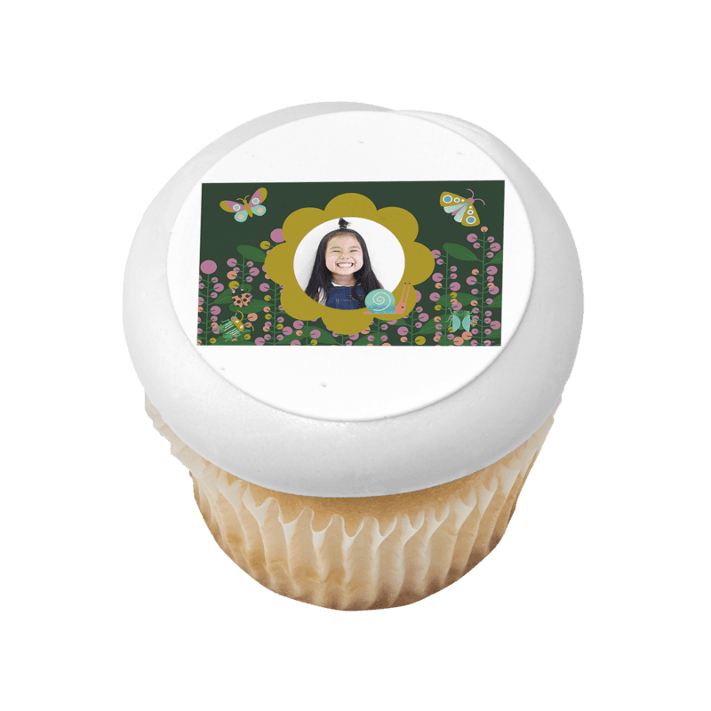 Wild Flower Cupcake
