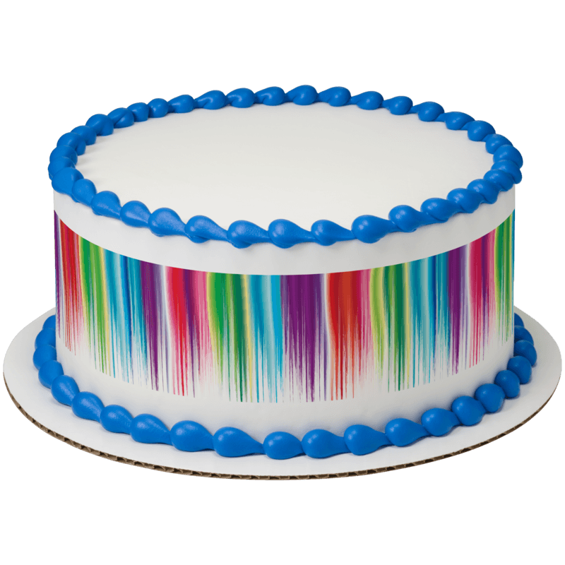 Brush Stroke Cake