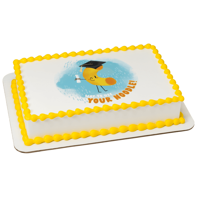 Way to Use Your Noodle! Cake