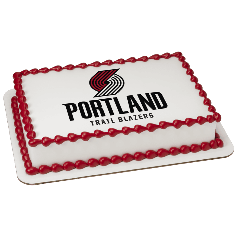 NBA Portland Trail Blazers Cake