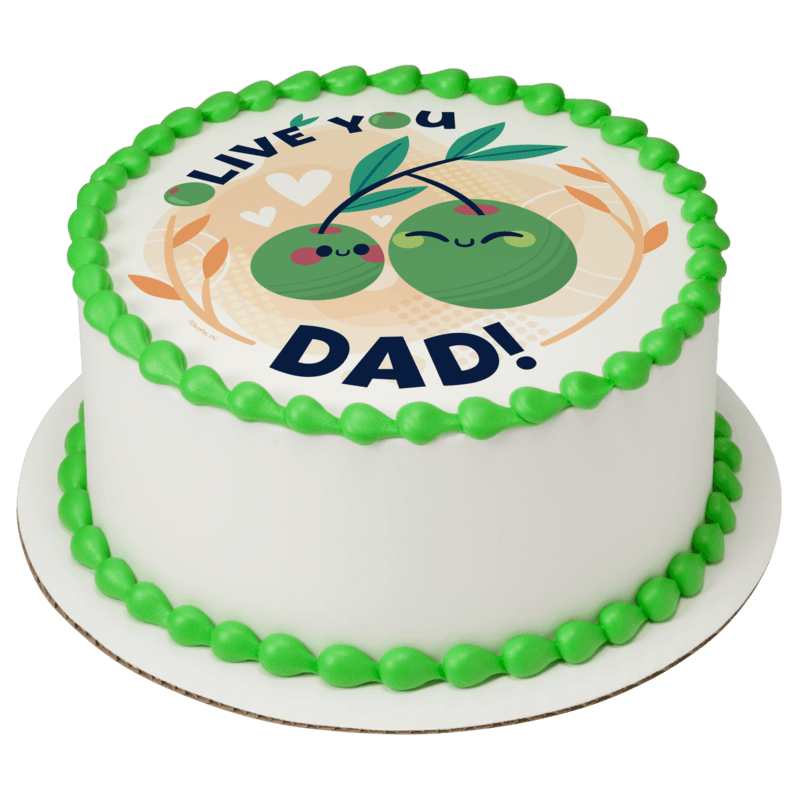 Olive You Dad! Cake