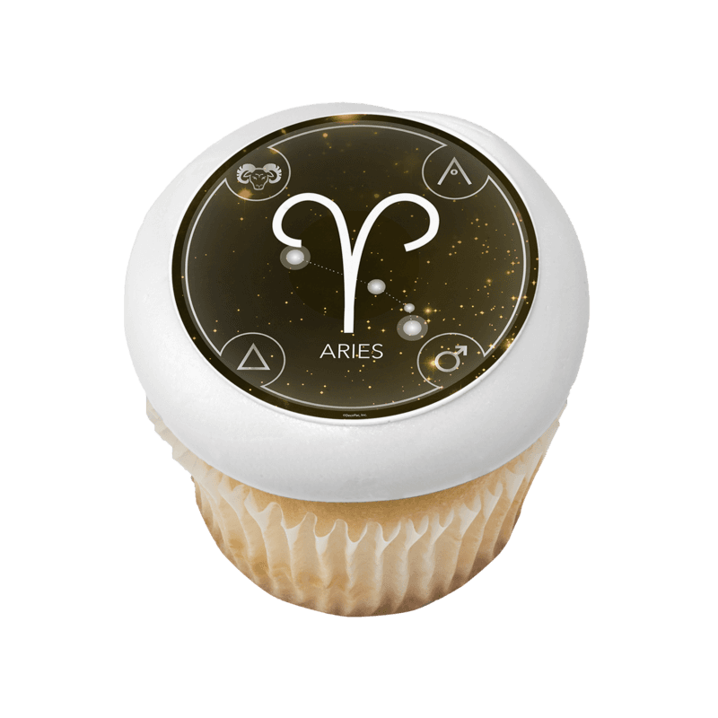 Zodiac Aries Cupcake