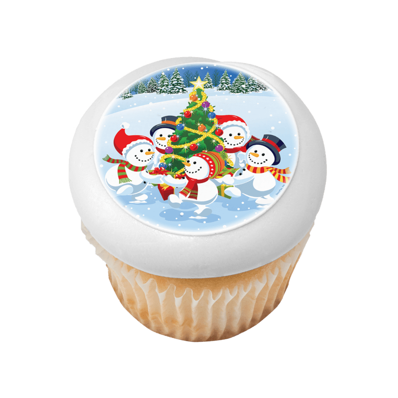 Winter Buddies Cupcake