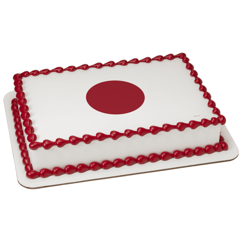 Japan Country Flag Cake