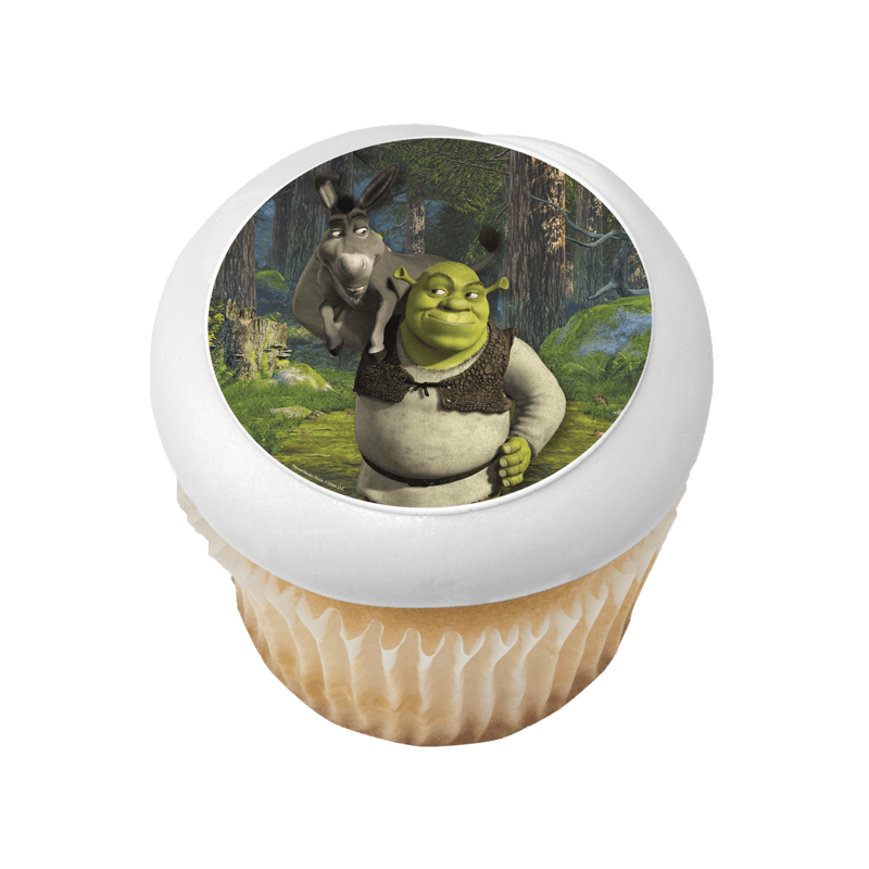 DreamWorks Shrek and Donkey Cupcake