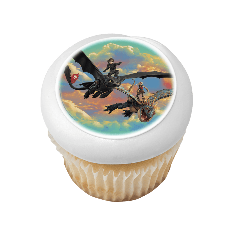 DreamWorks How to Train Your Dragon Cupcake