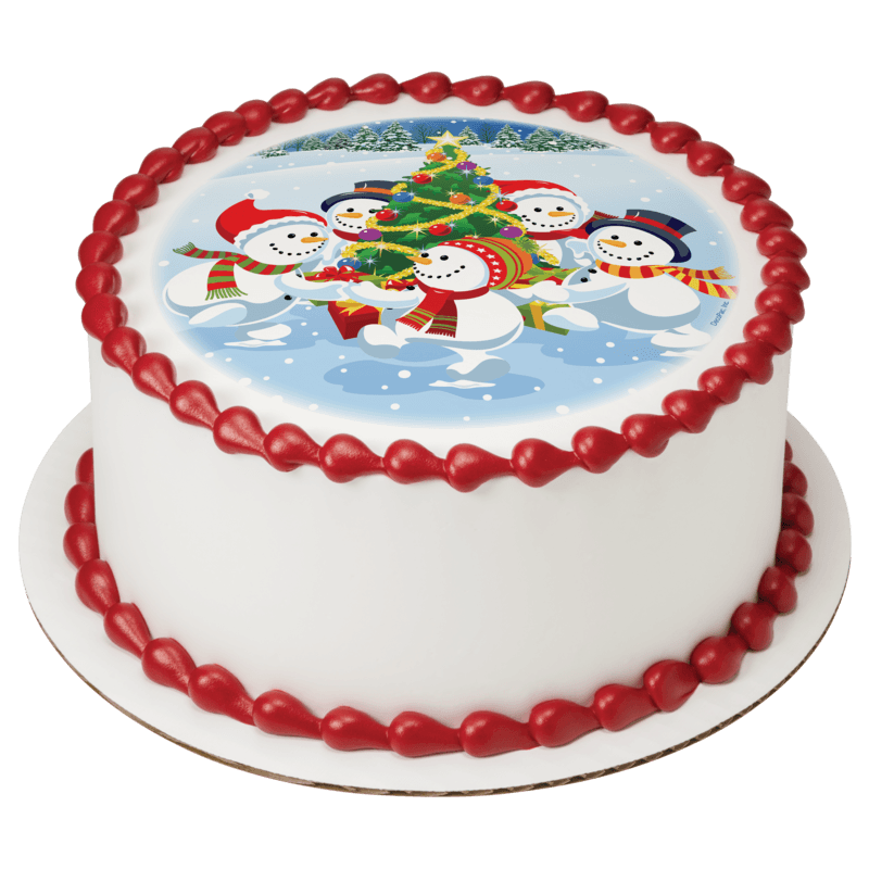 Winter Buddies Cake