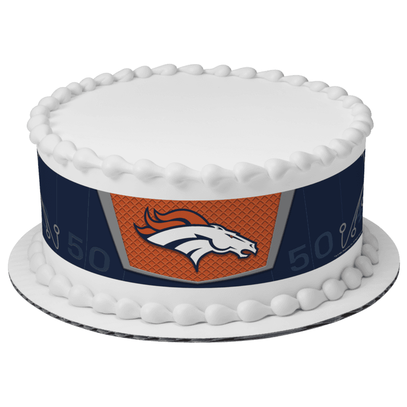 NFL Denver Broncos Cake