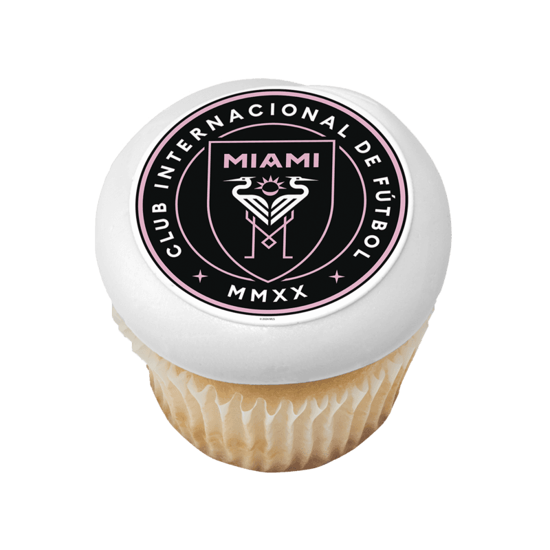 MLS Inter Miami CF Cupcake
