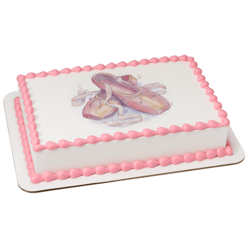 Ballerina Slippers Cake