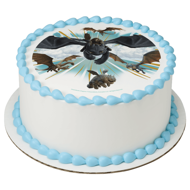 DreamWorks How to Train Your Dragon Chase the Wind Cake