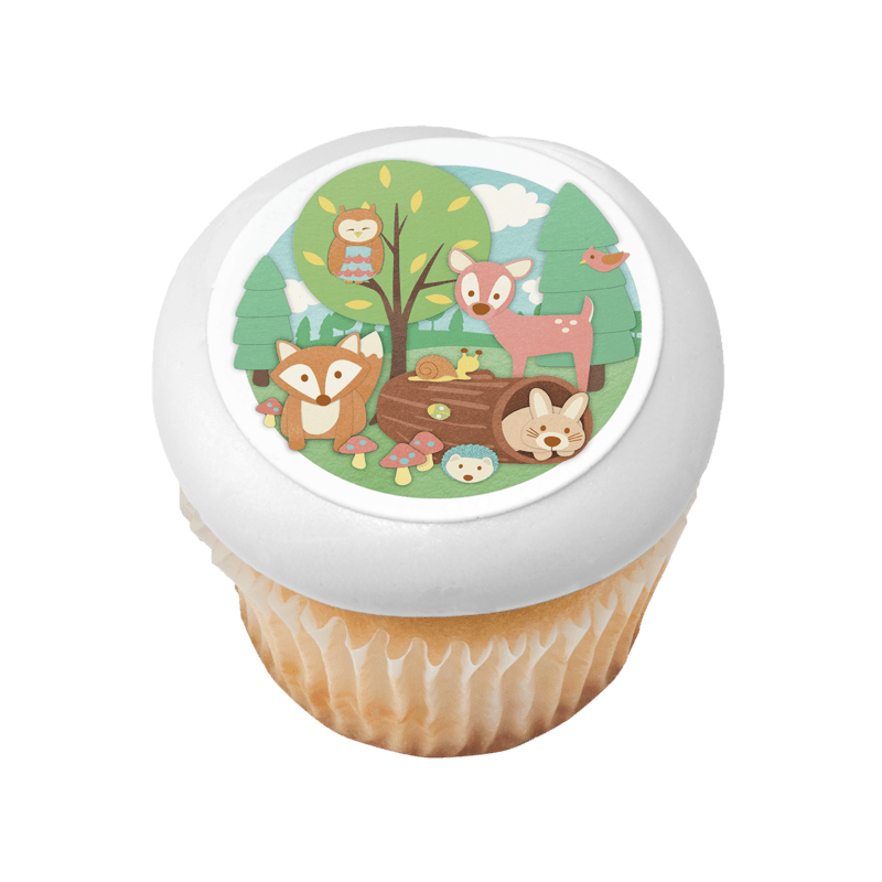 Woodland Buddies Cupcake