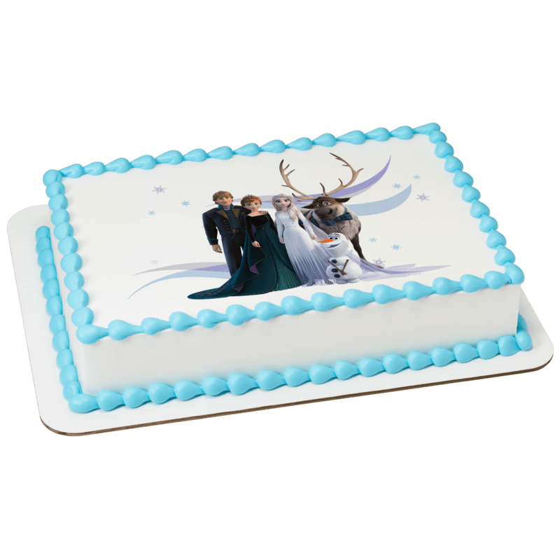 Disney Frozen II Enchanting Journey Cake