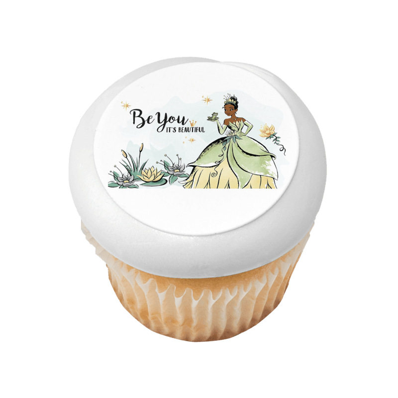 Disney Princess Tiana Be You It's Beautiful  Cupcake