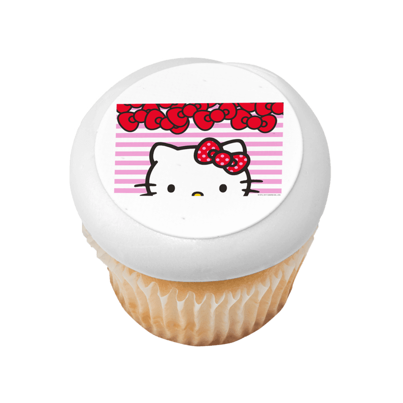 Hello Kitty® Big Smiles Cupcake