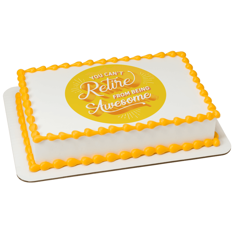 Retirement Cake