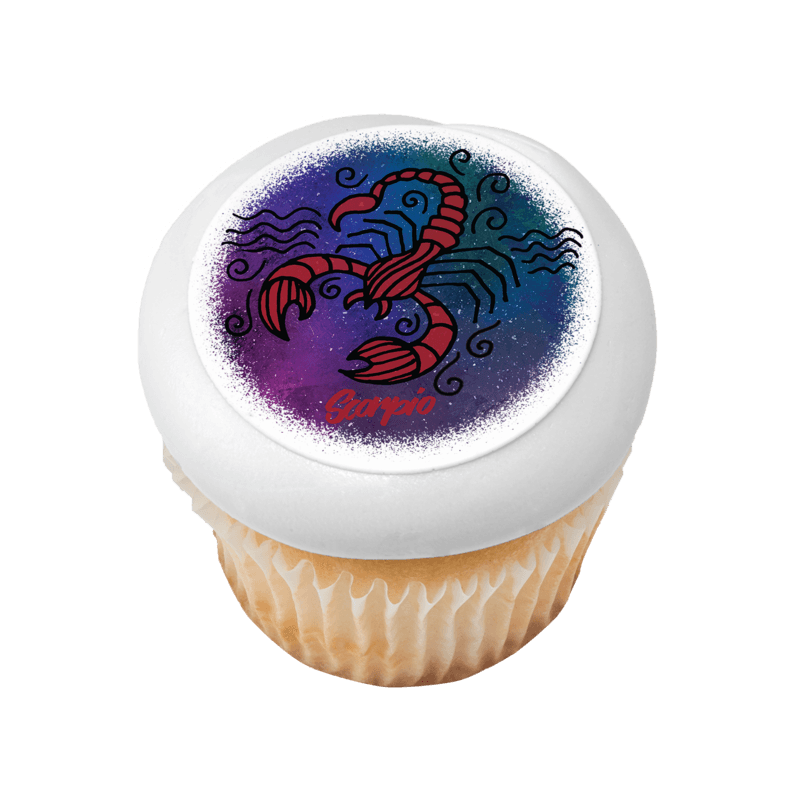 Scorpio Cupcake