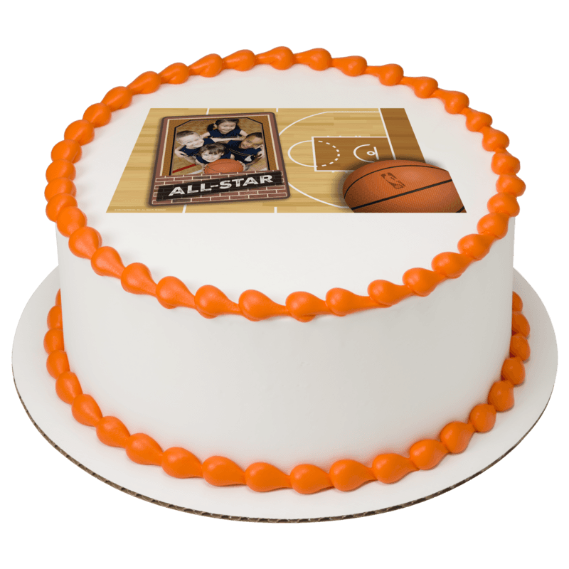 NBA All-Star Court Cake