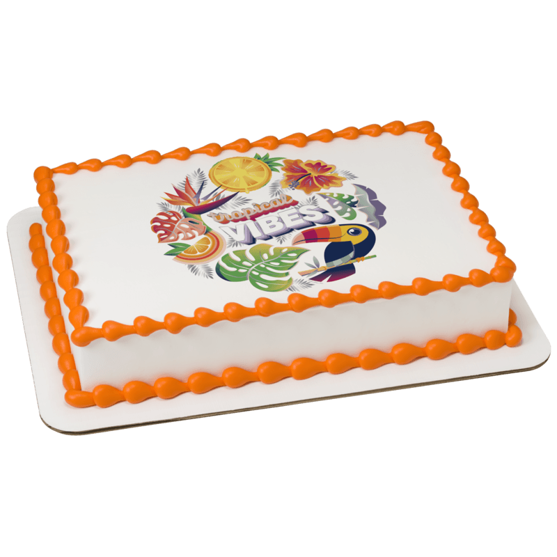 Tropical Vibes Cake