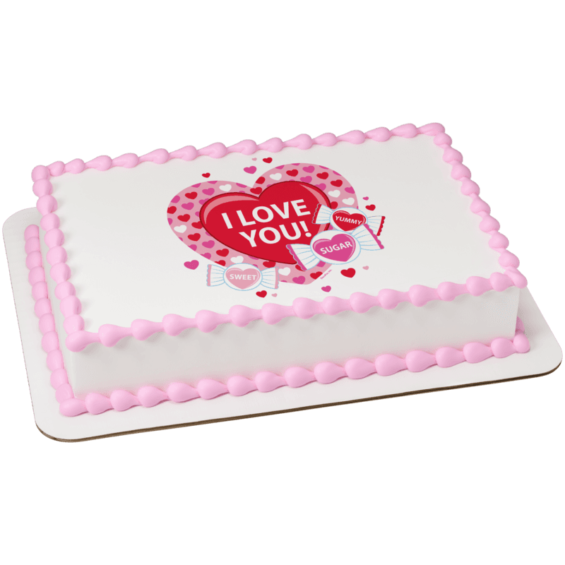 Sweet Candy Cake
