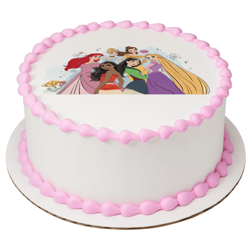 Disney Princess Together Cake