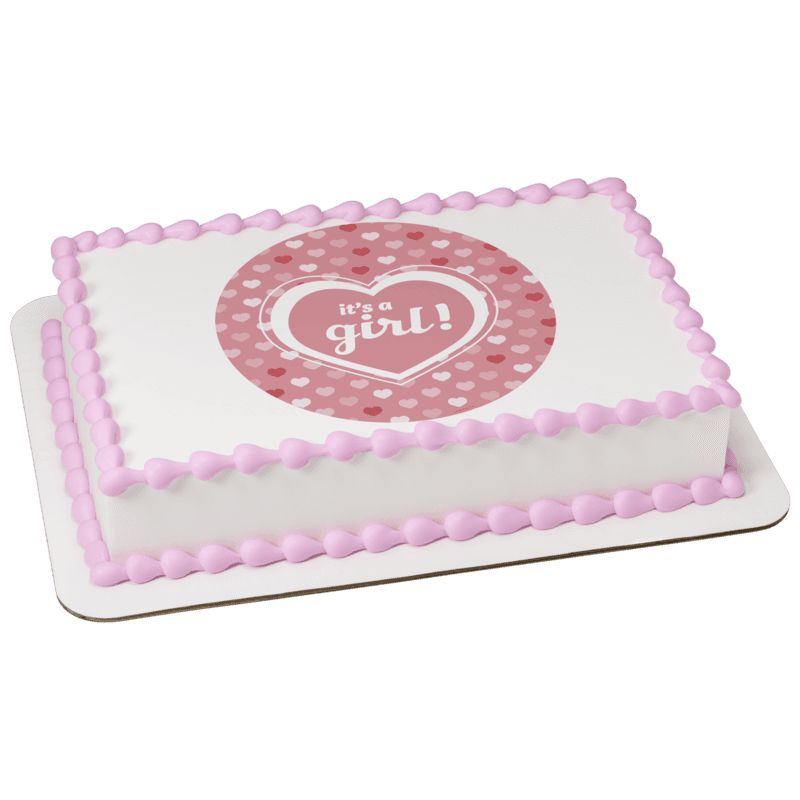 It's A Girl! Cake