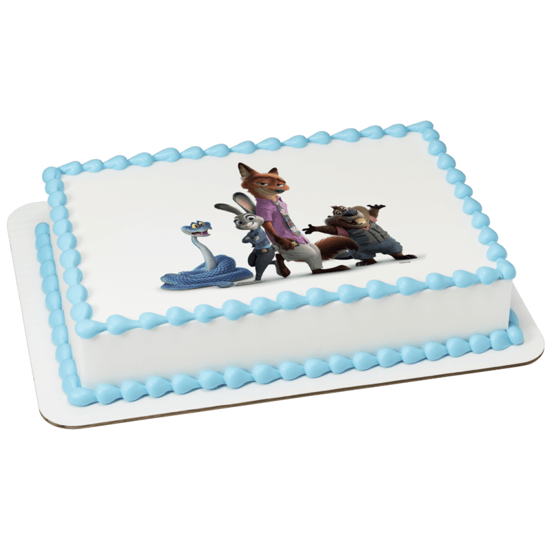 Disney's Zootopia 2 Watch and Learn Cake