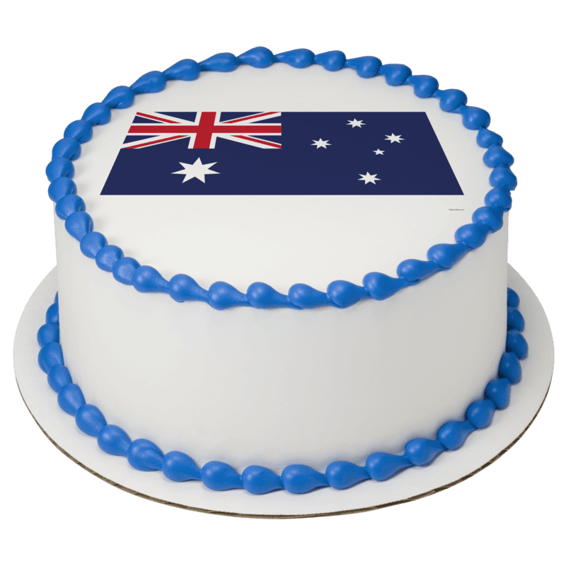 Australia Country Flag Cake