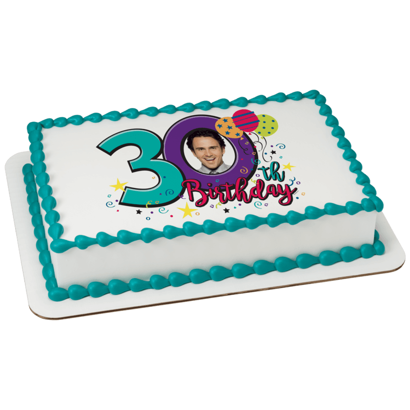 Happy 30th Birthday Cake