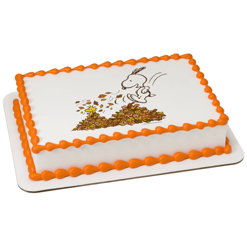 Peanuts® Happy Fall Cake