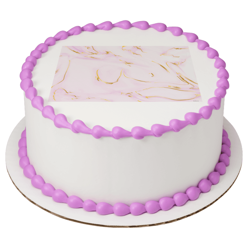 Pink Marble Cake