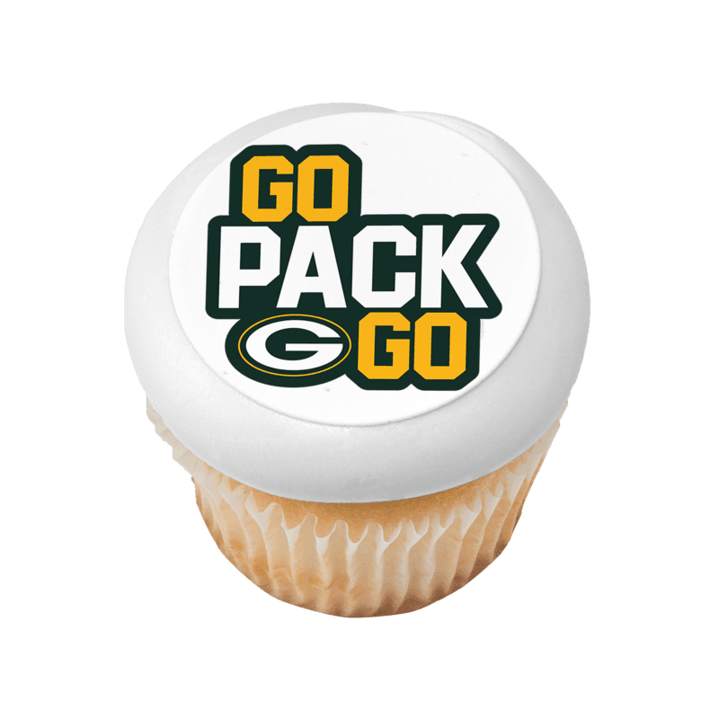 NFL Green Bay Packers Go Pack Go Cupcake